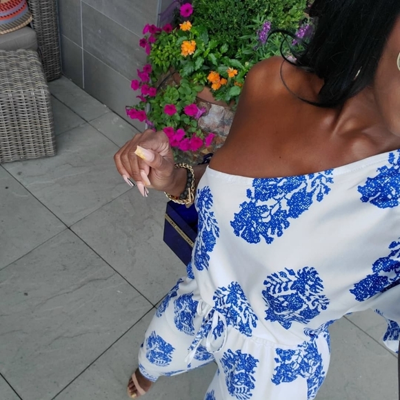 One Shoulder Jumpsuit  (LAST ONE) - Picture 3 of 4